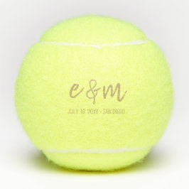 Sunset Beach Wedding Favor | Oceanside Wedding  Tennisballen