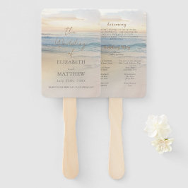 Sunset Beach Wedding  Handwaaier