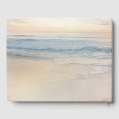 Sunset Beach Wedding | Oceanside Wedding Gastenboek (Achterkant)