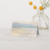 Sunset Beach Wedding | Oceanside Wedding Plaatskaartje (Achterkant)