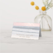 Sunset Beach Wedding | Oceanside Wedding Plaatskaartje (Achterkant)