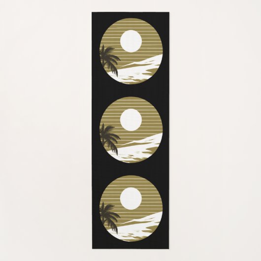 Sunset Beach Yogamat (Voorkant)