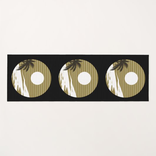 Sunset Beach Yogamat (Voorkant (horizontaal))