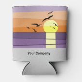 Sunset Beach - Zomerevenement - Branded Blikjeskoeler (Voorkant)