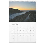 Sunset Beaches Calendar Kalender (Feb 2027)