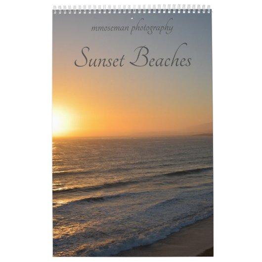 Sunset Beaches Calendar Kalender (Hoes)