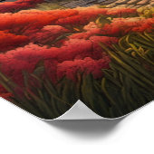 Sunset Beauty op het Japanse platteland Poster (Hoek)