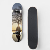 Sunset Behind a Tree Skateboard (Voorkant)