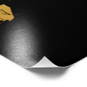 Sunset Behind Quiver Tree Forest Photo Print Foto Afdruk (Hoek)