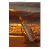Sunset-bericht in een fles (Voorkant)