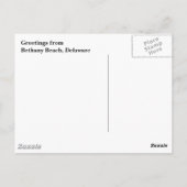 Sunset Bethany Briefkaart (Achterkant)