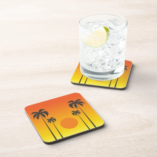 Sunset Beverage Coaster Bier Onderzetter (Rechterzijde)