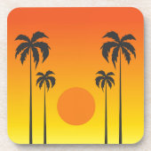Sunset Beverage Coaster Bier Onderzetter (Voorkant)