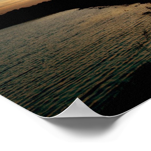 Sunset Bible Verse Poster (Hoek)