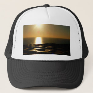 Sunset Bigbury Over See Trucker Pet