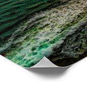 Sunset bij de Oceanside Pier Poster (Hoek)