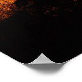 Sunset bij NAS Oceana, VA. Poster (Hoek)