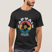 Sunset Black Beard Pirate Party T-Shirt (Voorkant)