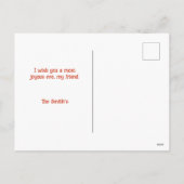  Sunset Black Cat Pumpkin Halloween Feestdagenkaart (Achterkant)