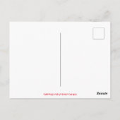 Sunset Black Sand Beach IJsland Briefkaart (Achterkant)