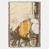 Sunset - Blanket Deken (Voorkant Verticaal)