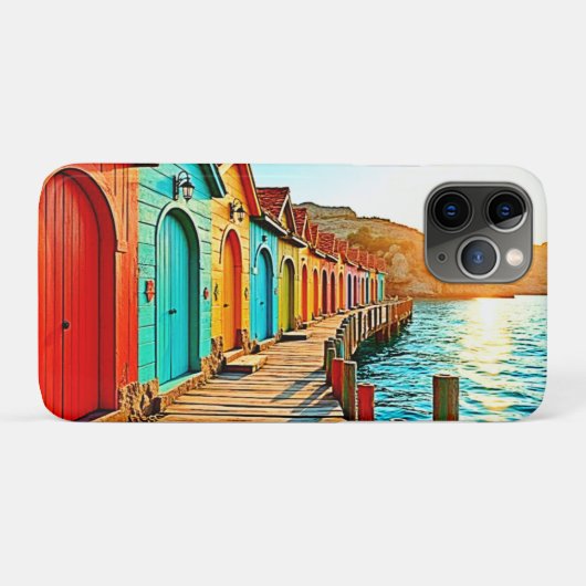 Sunset Bliss: Seaside Hues Case-Mate iPhone Case (Achterkant (horizontaal))