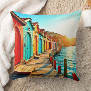 Sunset Bliss: Seaside Hues Kussen