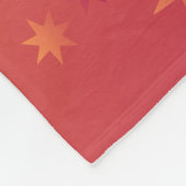 Sunset Bloom Cozy Gooi Deken (Hoek)