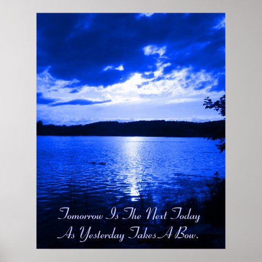 Sunset Blue 2 Poster (Voorkant)