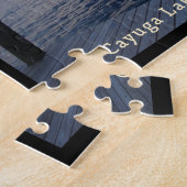 Sunset Blue Sky Cayuga Lake NY Legpuzzel (Zijkant)