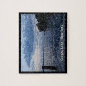 Sunset Blue Sky Cayuga Lake NY Legpuzzel (Verticaal)