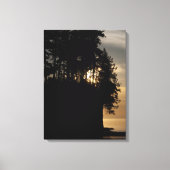 Sunset Bluff Canvas Afdruk (Voorkant)