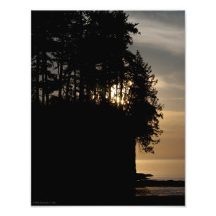 Sunset Bluff Foto Afdruk