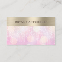 Sunset Bokeh Twinkle Lights roze en goud