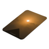 Sunset boven de Grote Pyramide Magneet (Linkerzijde)