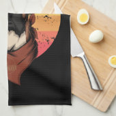Sunset Boxer Theedoek (Quarter Fold)