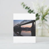 Sunset Bridge Briefkaart (Staand voorkant)