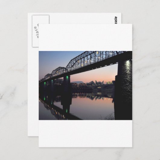 Sunset Bridge Briefkaart (Voorkant / Achterkant)