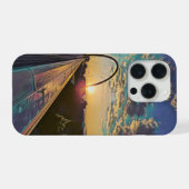 Sunset Bridge-telefoonhoesje iPhone Hoesje (Achterkant horizontaal)