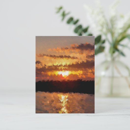 SUNSET BRIEFKAART (Staand voorkant)