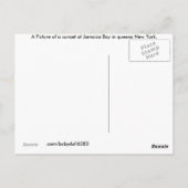 Sunset Briefkaart (Achterkant)