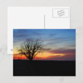 Sunset Briefkaart (Voorkant / Achterkant)