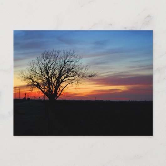 Sunset Briefkaart (Voorkant)