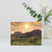 Sunset Briefkaart (Staand voorkant)