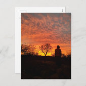 Sunset Briefkaart (Voorkant / Achterkant)