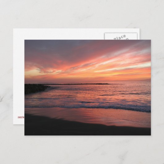 Sunset briefkaart (Voorkant / Achterkant)