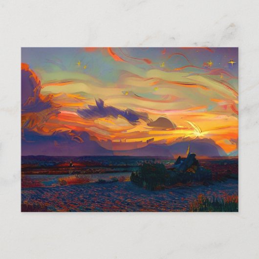 SUNSET BRIEFKAART (Voorkant)