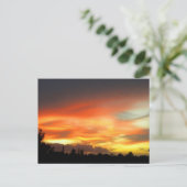 Sunset Briefkaart (Staand voorkant)