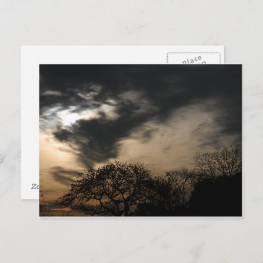 Sunset Briefkaart (Voorkant / Achterkant)