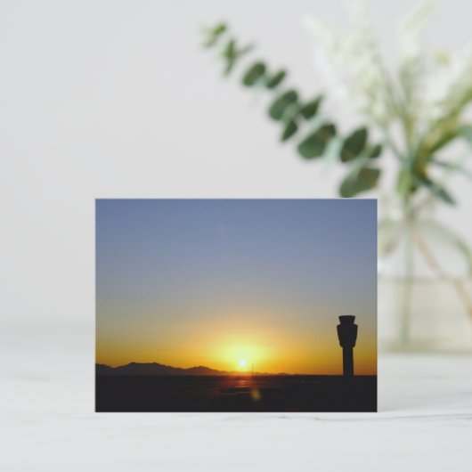 SunSet Briefkaart (Staand voorkant)